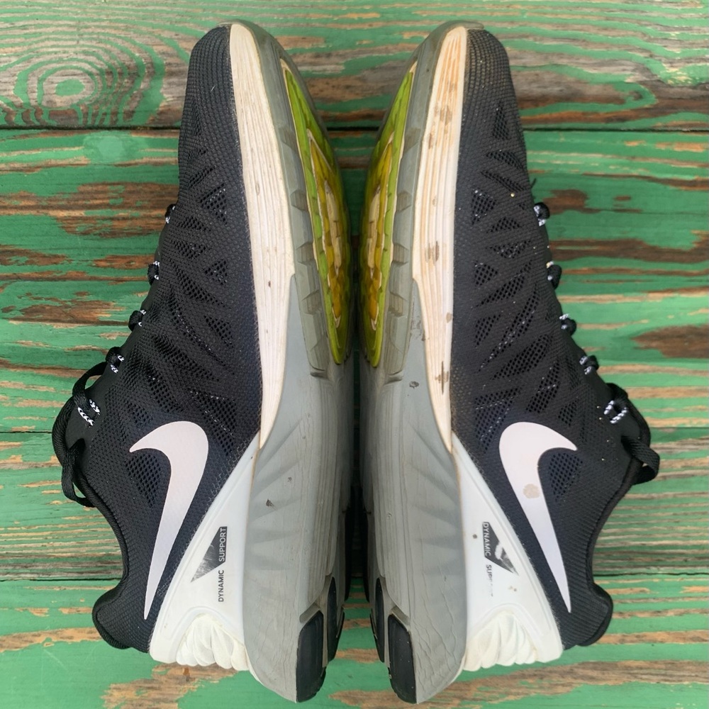 NIKE Womens Sz 8 Shoes Lunarglide 6 Sneaker 654434-001 Dynamic Support Running - Picture 11 of 16